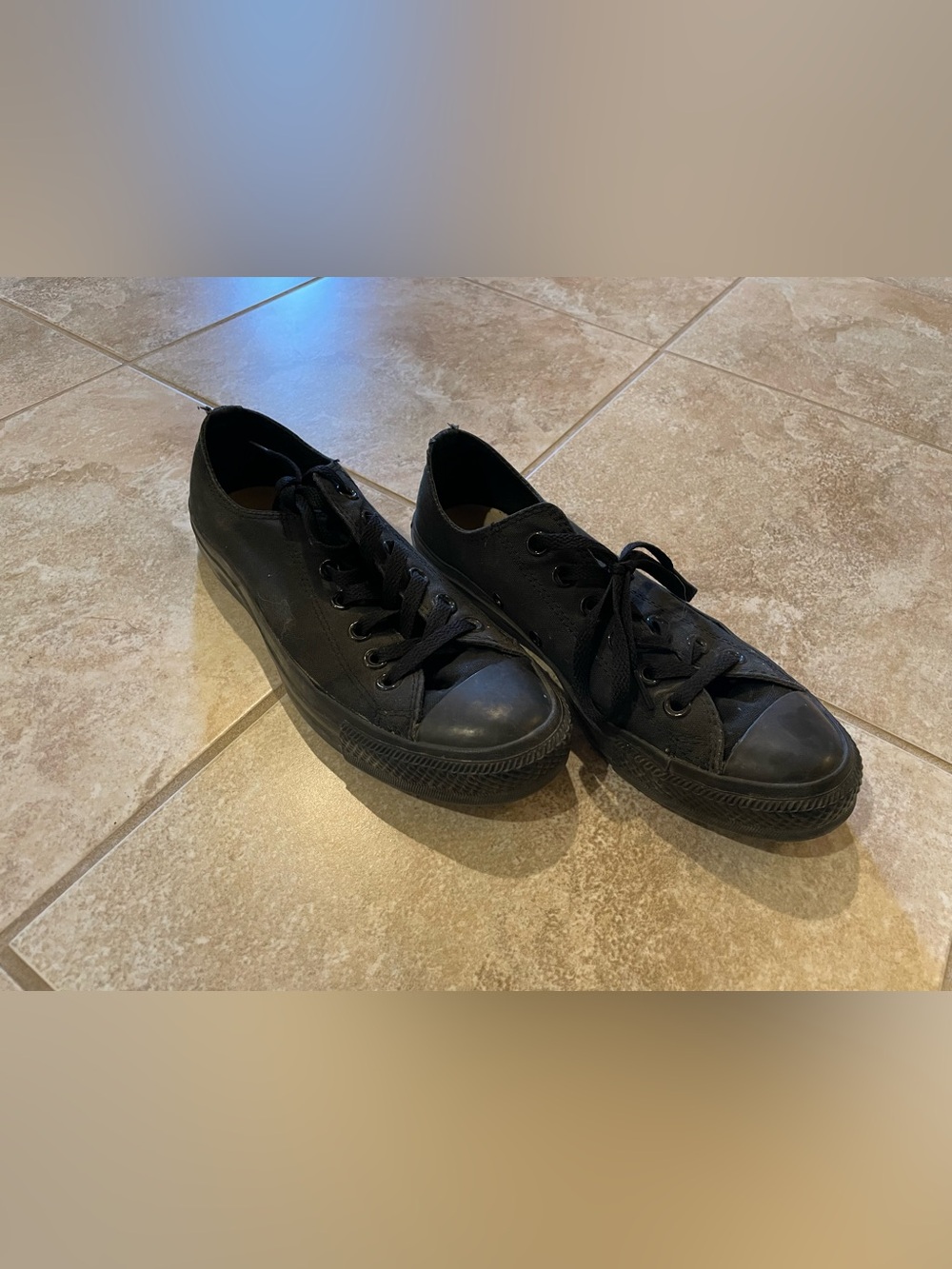 Converse Chuck Taylor All Star Men’s Triple Black Low Top Sneakers